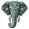 Floral Elephant