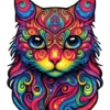 Psychedelic Cat
