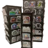 rotating sticker display for smoke shops