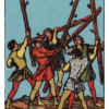 Wands 5 Tarot