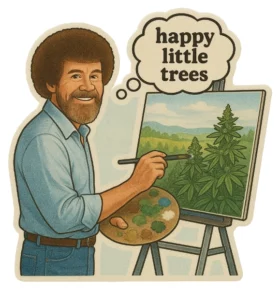 Happy Little Trees
