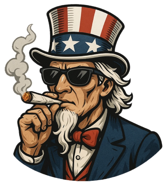 Smoking Uncle Sam