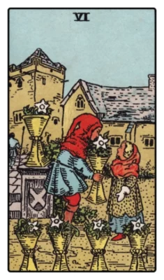 Cups 6 Tarot