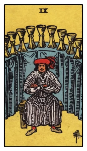 Cups 9 Tarot
