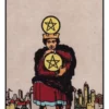 Pentacles 4 Tarot