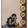 Pentacles 8 Tarot
