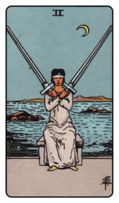 Swords 2 Tarot