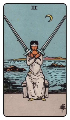 Swords 2 Tarot