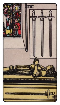 Swords 4 Tarot