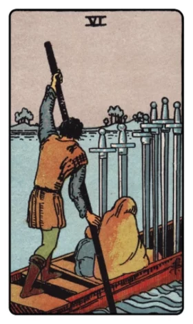 Swords 6 Tarot