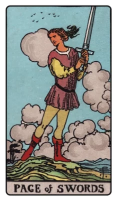 Swords Page Tarot