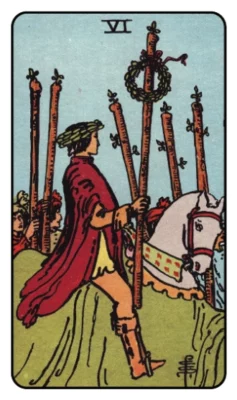 Wands 6 Tarot