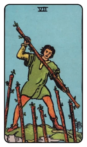 Wands 7 Tarot