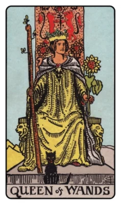 Wands Queen Tarot