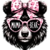 Mama Bear Face Sunglasses